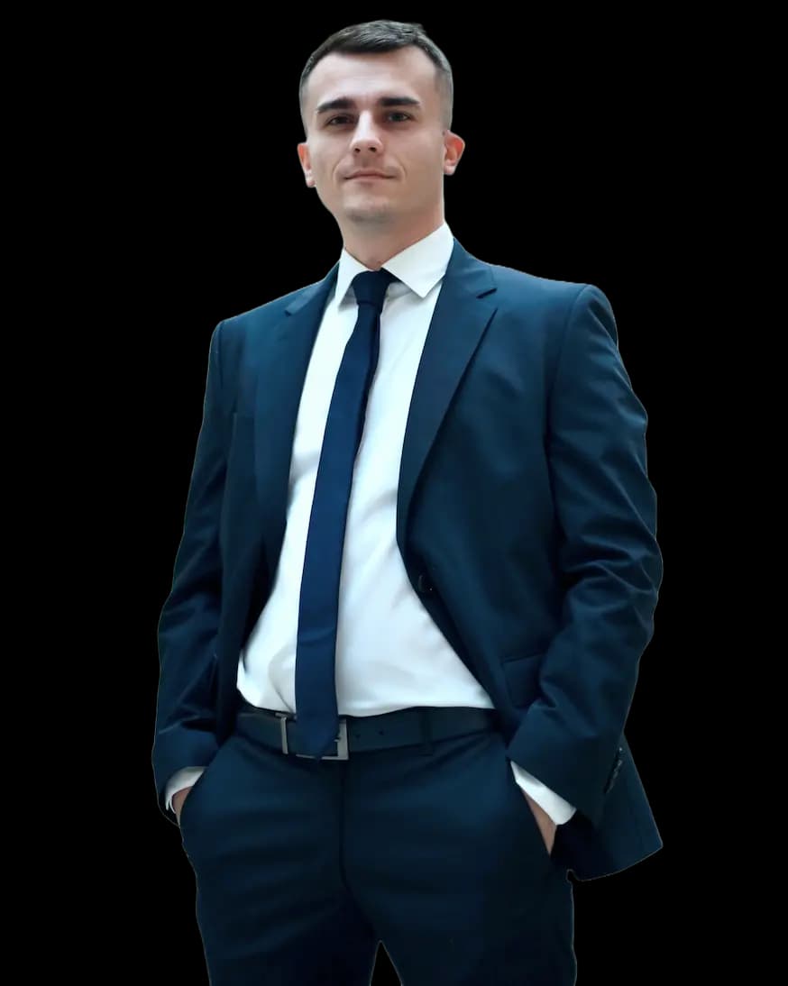 Портрет Артема Зайцева, внешнего технического директора и технического сооснователя.