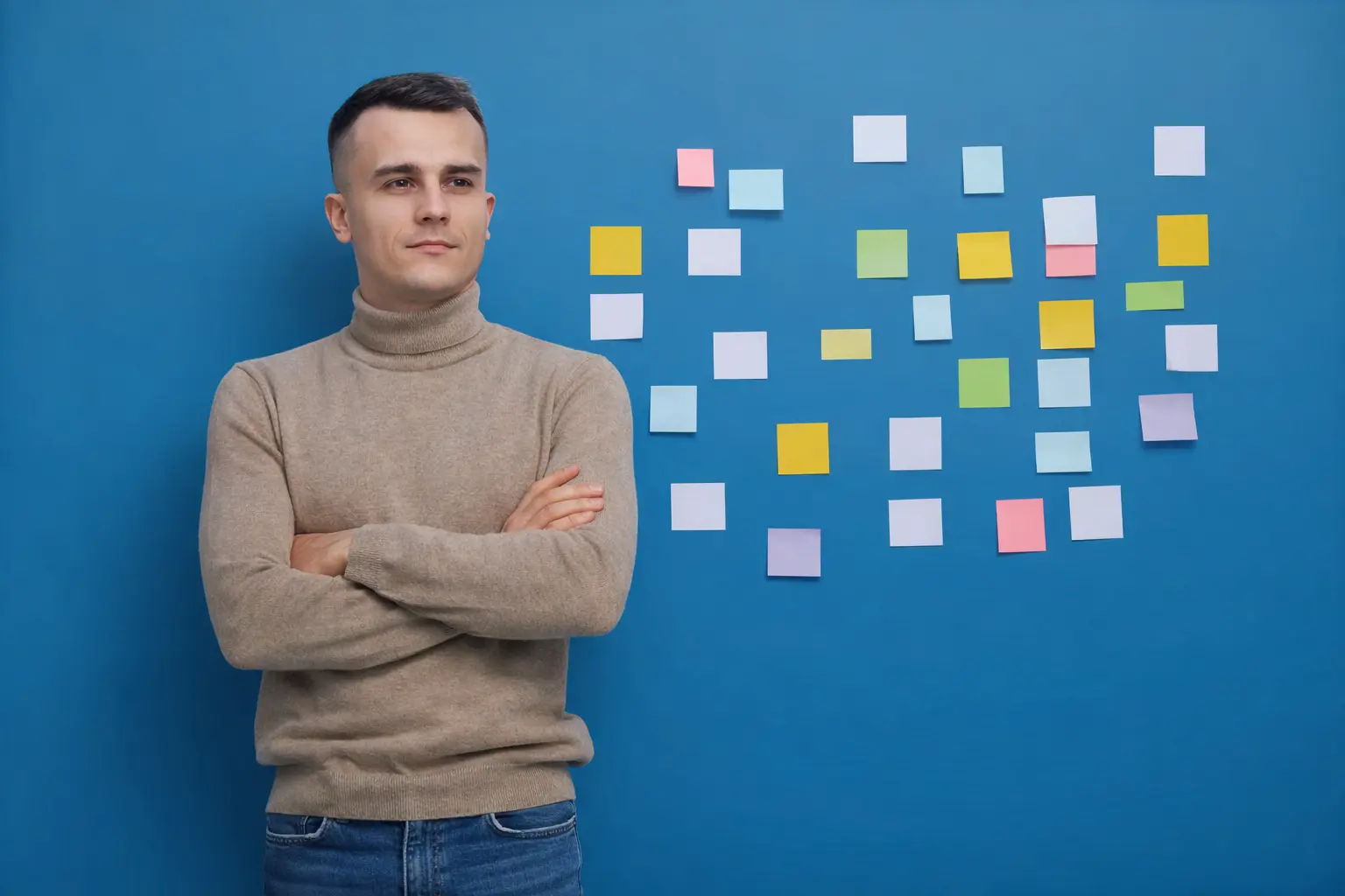 CTO leading digital transformation meeting with diverse business stakeholders around conference table