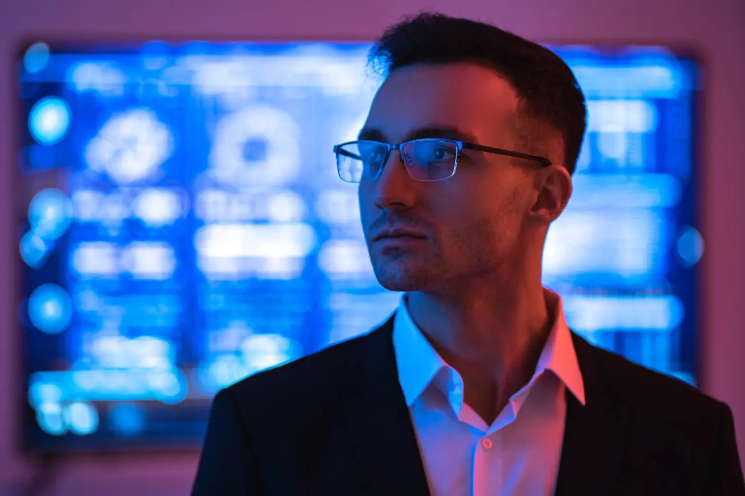 Technology leaders collaborating with business executives in strategic planning session